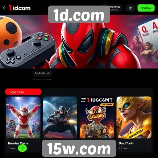 Plataforma 1d.com destaca suas promoções de jogos