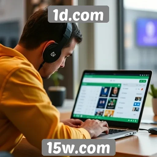Exploração das principais funcionalidades do site 1d.com